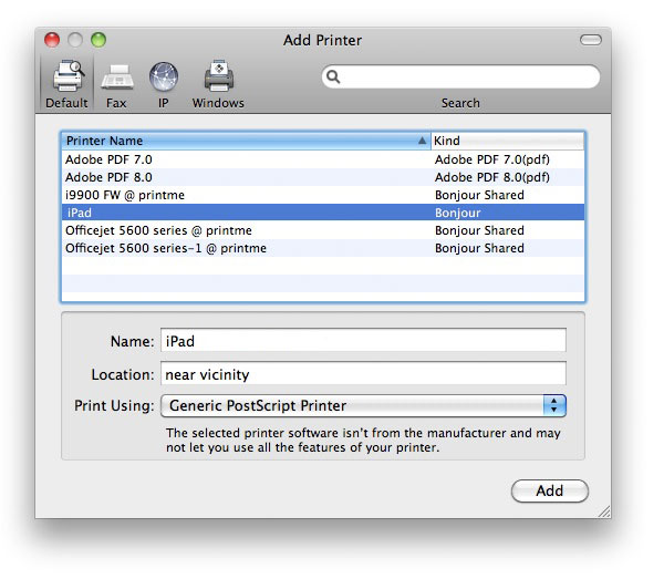 adobe postscript ppd for mac